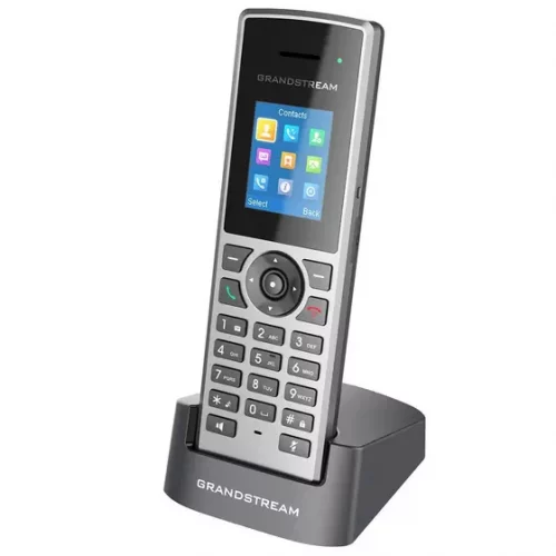 Telefone IP DECT Grandstream Sem Fio 10 Linhas 10 Contas SIP Audio HD - DP722